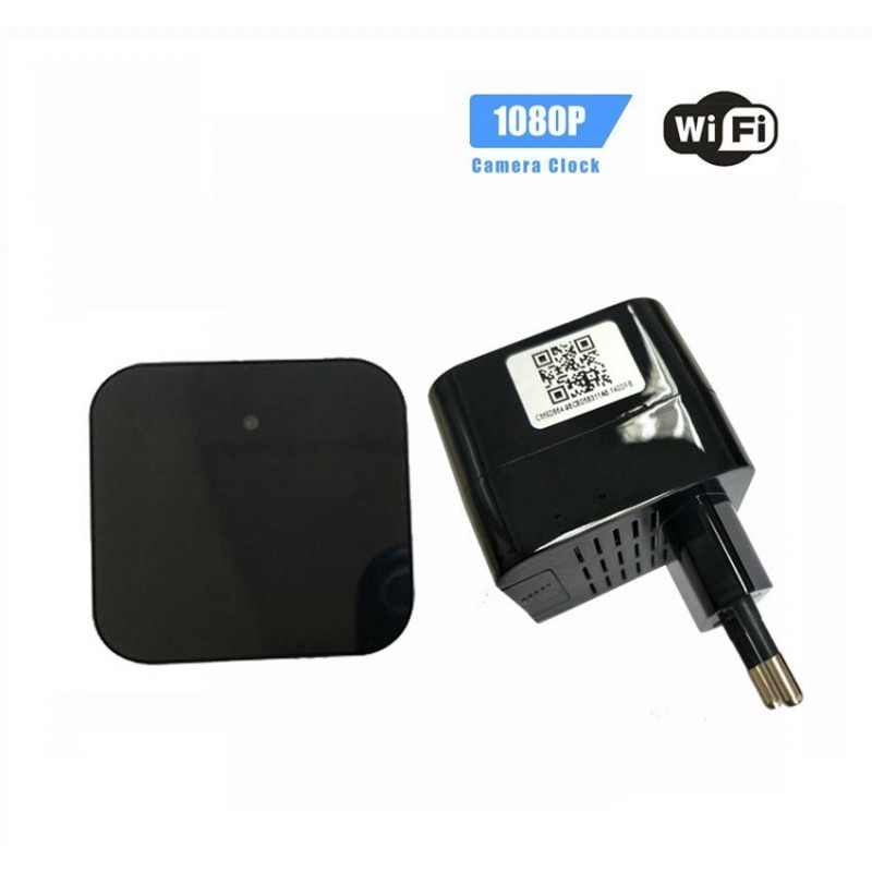 Cargador con cámara WiFi Full HD