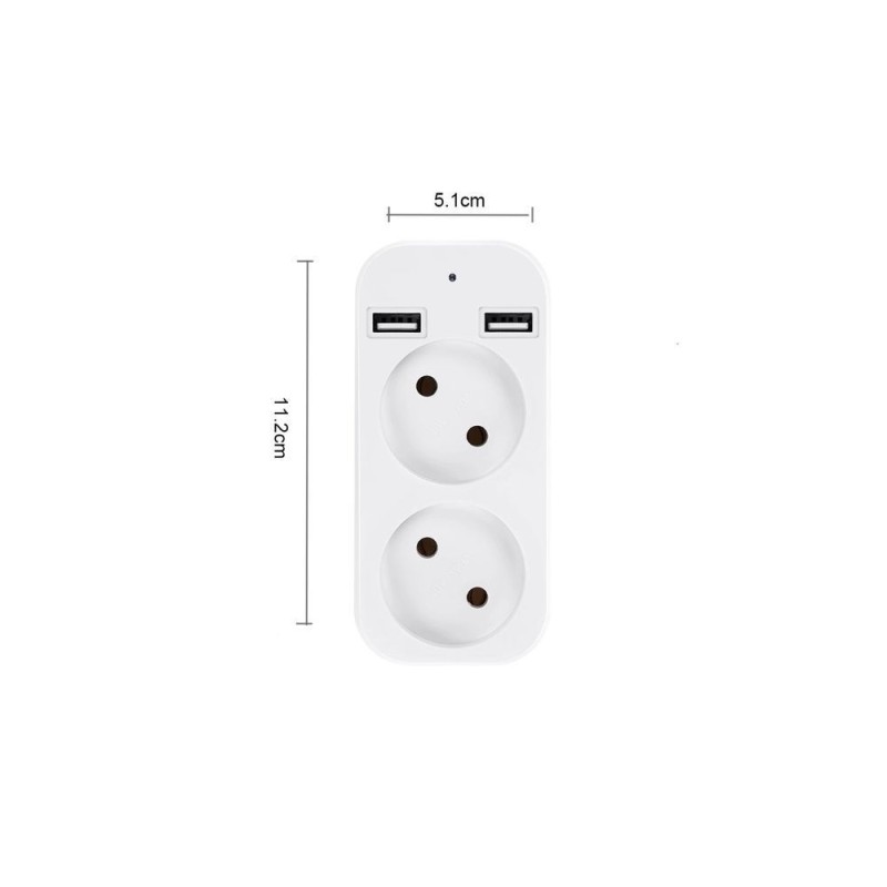 Detección de movimiento del enchufe de la cámara WiFi Full HD