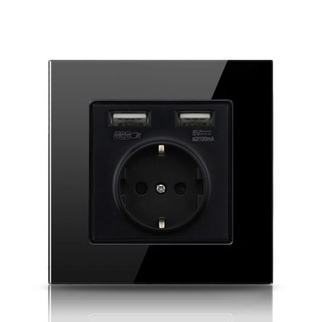 Toma de pared para cámara Full HD WIFI