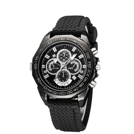 Reloj Deportivo con Cámara Full HD, Visión Nocturna y Micrófono Integrado