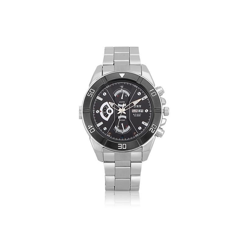 Metal Watch with Full HD Camera, Night Vision, and Built-in Microphone