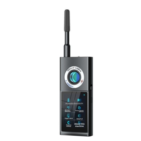 Detector de cámaras ocultas, micrófonos y GPS