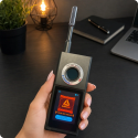 Detector de cámaras ocultas, micrófonos y GPS