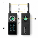 Detector de cámaras ocultas, micrófonos y GPS
