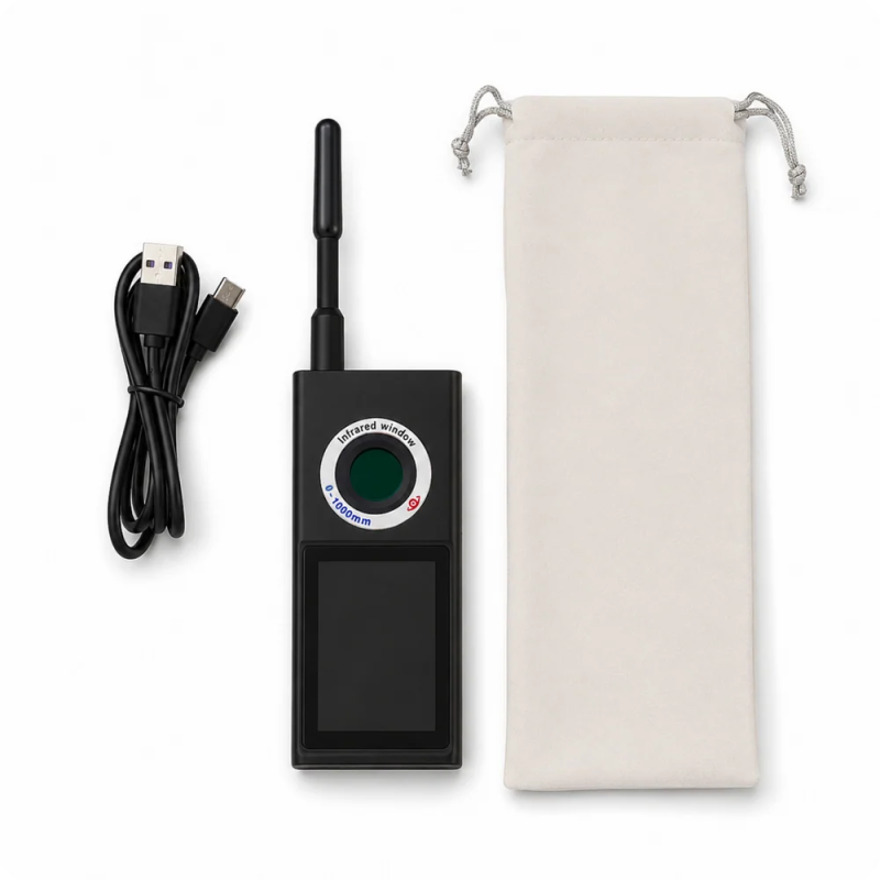 Detector de cámaras ocultas, micrófonos y GPS