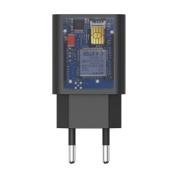 Cargador de vigilancia gsm micro espía con batería hasta 3 días en modo de espera