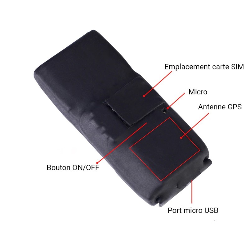 2021 Mini Gps Espia Rastreo Personas Vehiculo Con Microfono G68 GPS Tracker  