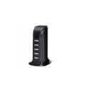 Remotely accessible USB mains charging station camera