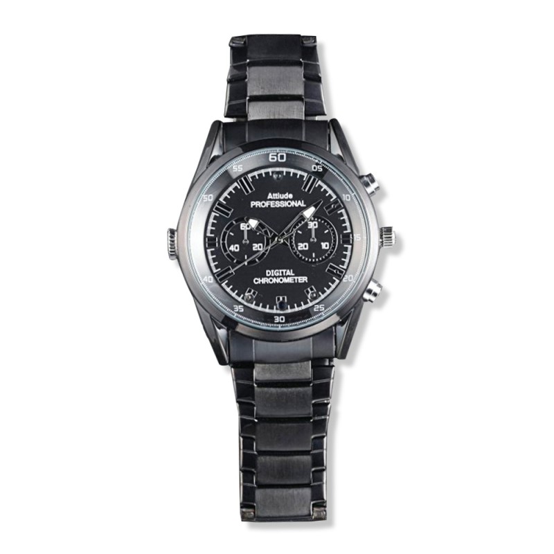 Reloj con cámara full hd con visión nocturna de 120 minutos