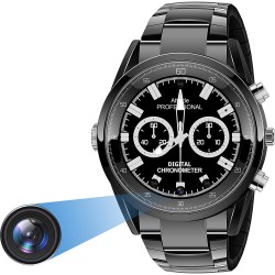 Reloj con cámara full hd con visión nocturna de 120 minutos
